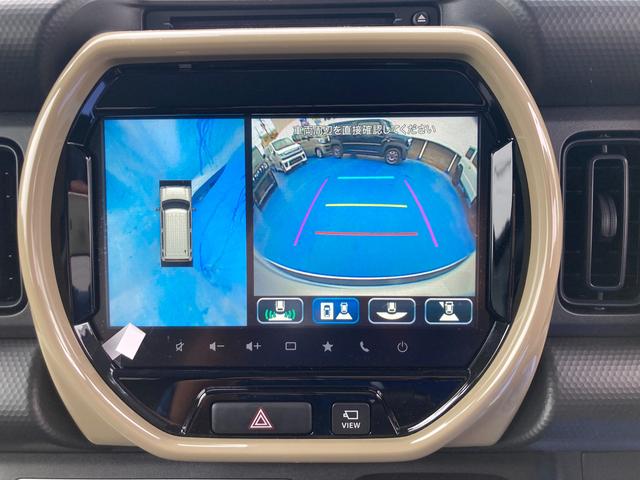 ハスラー ＨＹＢＲＩＤ　Ｇ　３型　　デモカー使用車　全方位ナビ　ＡＣＣ　デュアルカメラブレーキサポート（前後衝突軽減ブレーキ）　全方位モニター付きメモリーナビゲーション（Ｂｌｕｅｔｏｏｔｈ対応）　ＬＥＤヘッドライト　ステアリングオーディオスイッチ　シートヒーター　ＡＣＣ（7枚目）