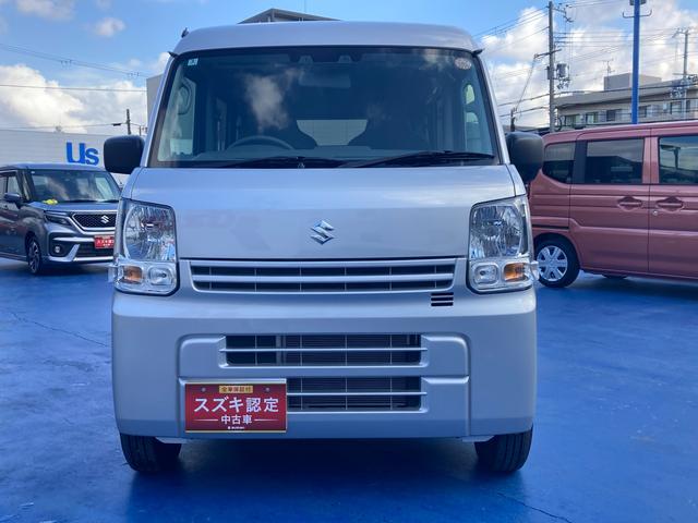 エブリイ ＰＡ　６型　　デモカー使用車　前後衝突軽減ブレーキ　ラジオ　デュアルカメラブレーキサポート（前後衝突軽減ブレーキ）　スピーカー一体型純正ラジオ　エアコン　パワーステアリング　アクセサリーソケット　集中ドアロック　アイドリングストップ（14枚目）