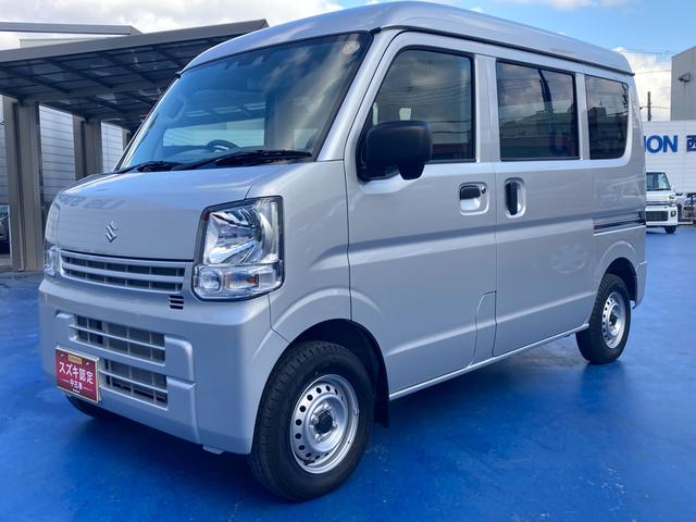 エブリイ ＰＡ　６型　　デモカー使用車　前後衝突軽減ブレーキ　ラジオ　デュアルカメラブレーキサポート（前後衝突軽減ブレーキ）　スピーカー一体型純正ラジオ　エアコン　パワーステアリング　アクセサリーソケット　集中ドアロック　アイドリングストップ（45枚目）