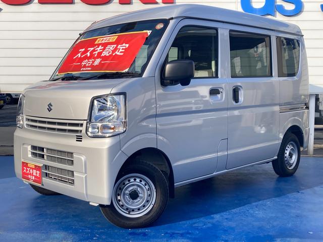 エブリイ ＰＡ　６型　　デモカー使用車　前後衝突軽減ブレーキ　ラジオ　デュアルカメラブレーキサポート（前後衝突軽減ブレーキ）　スピーカー一体型純正ラジオ　エアコン　パワーステアリング　アクセサリーソケット　集中ドアロック　アイドリングストップ（56枚目）