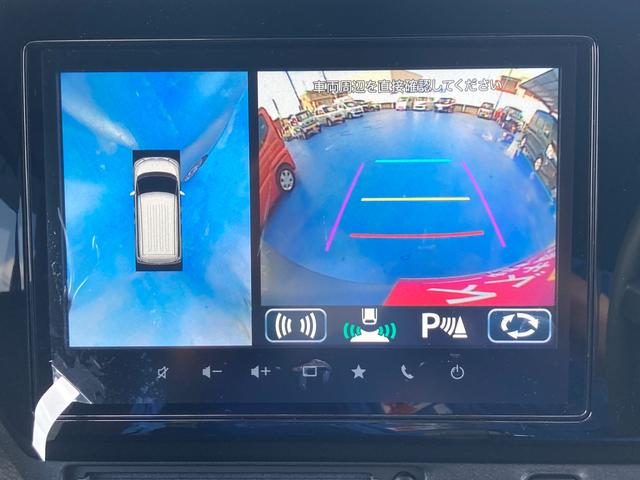 ソリオバンディット バンディット　ＨＹＢＲＩＤ　ＭＶ　２型　　全方位ナビ　ＥＴＣ　デュアルカメラブレーキサポート（前後衝突軽減ブレーキ）　全方位モニター付メモリーナビゲーション（Ｂｌｕｅｔｏｏｔｈ対応）　ＥＴＣ　ＬＥＤヘッドライト　後席両側パワースライドドア　シートヒーター　ＡＣＣ（7枚目）