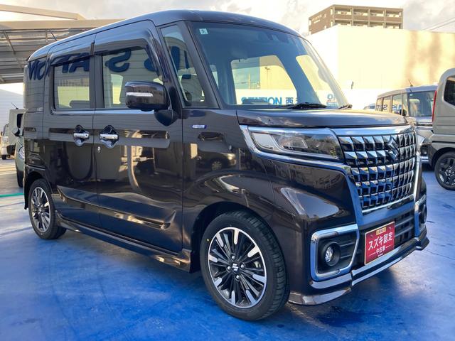 スペーシアカスタム カスタム HYBRID XS 3型 ナビ 全方位カメラ デュアルカメラブレーキサポート(前後衝突軽減ブレーキ) ナビゲーション 全方位カメラパッケージ装着車 ヘッドアップディスプレイ 後席両側パワースライドドア LEDヘッドライト シートヒーター ACC(62枚目)