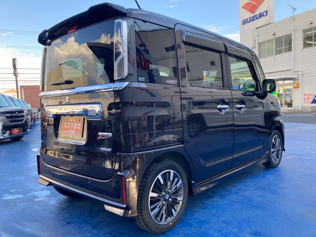 スペーシアカスタム カスタム HYBRID XS 3型 ナビ 全方位カメラ デュアルカメラブレーキサポート(前後衝突軽減ブレーキ) ナビゲーション 全方位カメラパッケージ装着車 ヘッドアップディスプレイ 後席両側パワースライドドア LEDヘッドライト シートヒーター ACC(64枚目)