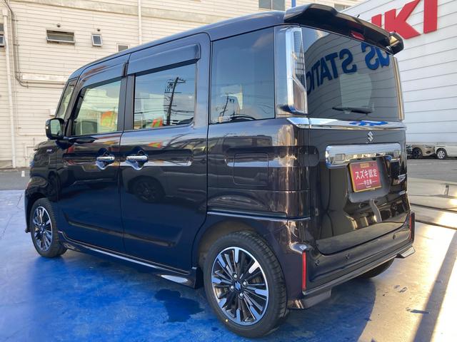 スペーシアカスタム カスタム HYBRID XS 3型 ナビ 全方位カメラ デュアルカメラブレーキサポート(前後衝突軽減ブレーキ) ナビゲーション 全方位カメラパッケージ装着車 ヘッドアップディスプレイ 後席両側パワースライドドア LEDヘッドライト シートヒーター ACC(65枚目)