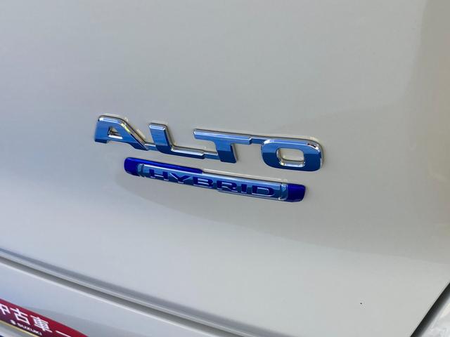 アルト ＨＹＢＲＩＤ　Ｓ　３型　　デモカー使用車　ＬＥＤヘッドライト　デュアルセンサーブレーキサポートＩＩ（前後衝突軽減ブレーキ）　キーレスエントリー　ＬＥＤヘッドライト　オートエアコン　オートライト　シートヒーター　アクセサリーソケット（52枚目）