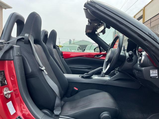 ロードスター Ｓスペシャルパッケージ　／６速ＭＴ／ＢＢＳ１６インチアルミ／社外マフラー／ＴＥＩＮ車高調／フルエアロ／純正ナビ／フルセグＴＶ／Ｂｌｕｅｔｏｏｔｈ対応／前後ドライブレコーダー／ＥＴＣ／スマートキー／ＬＥＤヘッド／車検整備付（28枚目）