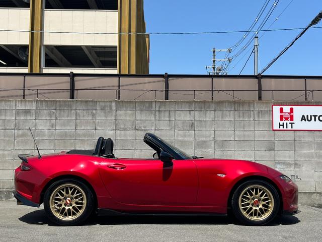 ロードスター Ｓスペシャルパッケージ　／６速ＭＴ／ＢＢＳ１６インチアルミ／社外マフラー／ＴＥＩＮ車高調／フルエアロ／純正ナビ／フルセグＴＶ／Ｂｌｕｅｔｏｏｔｈ対応／前後ドライブレコーダー／ＥＴＣ／スマートキー／ＬＥＤヘッド／車検整備付（59枚目）