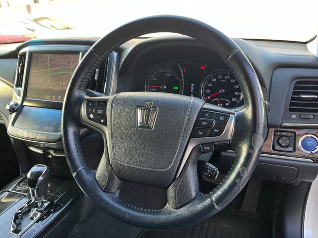 クラウンハイブリッド アスリートS ブラックスタイル /アドバンスドPKG/メーカー純正ナビ/フルセグTV/バックカメラ/Bluetooth対応/プリクラッシュセーフティ/レーダークルーズコントロール/シートヒーター/パワーシート/ETC/車検整備付(27枚目)