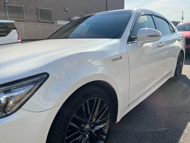 クラウンハイブリッド アスリートS ブラックスタイル /アドバンスドPKG/メーカー純正ナビ/フルセグTV/バックカメラ/Bluetooth対応/プリクラッシュセーフティ/レーダークルーズコントロール/シートヒーター/パワーシート/ETC/車検整備付(61枚目)