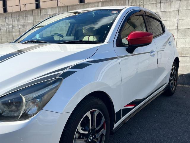 デミオ ＸＤツーリング　Ｌパッケージ　／スマートシティブレーキサポート／純正ナビ／Ｂｌｕｅｔｏｏｔｈ対応／バックカメラ／ドライブレコーダー／ＥＴＣ／ＬＥＤヘッドライト／純正１６インチアルミホイール／スマートキー／エンジンプッシュスタート（55枚目）