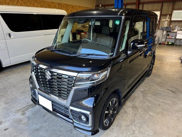 スペーシアカスタム ハイブリッドXSターボ 1年保証(走行距離無制限) ターボ ワンオーナー デュアルセンサーブレーキサポート コーナーセンサー 社外メモリーナビ Bカメラ ドライブレコーダーETC スリムサーキュレーター 運転席シートヒーター(6枚目)