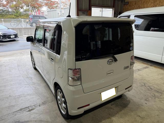 ムーヴコンテ カスタム　ＲＳ　１年保証（走行距離無制限）　ターボ　ＭＩＮＩＬＩＴＥ１５インチホイール　ＭＯＭＯハンドル　純正エンジンスターター　純正メモリーナビ　フルセグ　オートエアコン　オートライト　　ＨＩＤヘッドライト（20枚目）