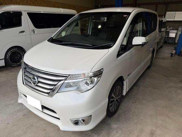 セレナ ハイウェイスター　Ｖセレクション＋セーフティ　ＳＨＶ　１年保証（走行距離無制限）　Ｓハイブリッド　両側パワースライドドア　純正８インチナビ　リアモニター　Ｂカメラ　ＥＴＣ　クルーズコントロール　ダブルオートエアコン　　プッシュスタート　ＬＥＤヘッドライト（7枚目）