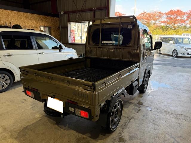 ハイゼットトラック ジャンボエクストラ　１年保証（走行距離無制限）　スマートアシスト　パートタイム４ＷＤ　ＣＶＴ（ＡＴ）　オーバーフェンダー　社外１５インチホイール　ホワイトリボン　社外メモリーナビ　Ｂカメラ　ＥＴＣ　ドライブレコーダー（26枚目）