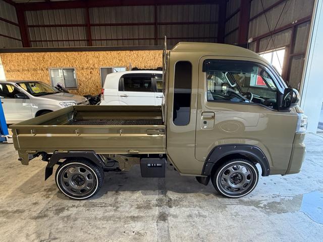 ハイゼットトラック ジャンボエクストラ　１年保証（走行距離無制限）　スマートアシスト　パートタイム４ＷＤ　ＣＶＴ（ＡＴ）　オーバーフェンダー　社外１５インチホイール　ホワイトリボン　社外メモリーナビ　Ｂカメラ　ＥＴＣ　ドライブレコーダー（29枚目）