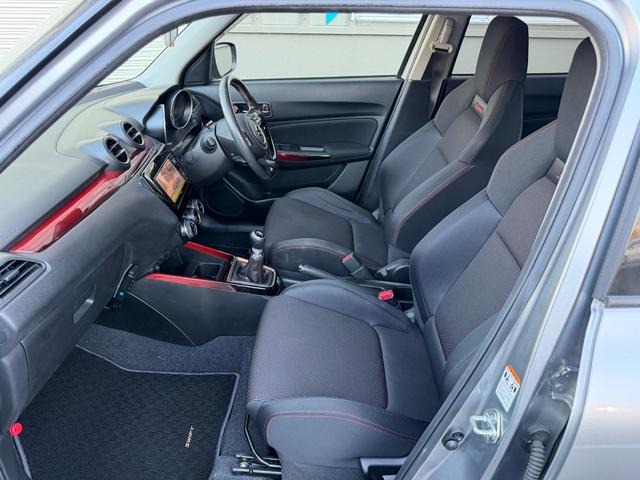 スイフトスポーツ ベースグレード　１年保証（走行距離無制限）　ワンオーナー　６ＭＴ　セーフティーパッケージ　全方位カメラ　ＧＲｅｄｄｙエアロキット　ＴＥＩＮ車高調　ＥＮＫＥＩホイール　純正メモリナビ　純正ナビ連動ドラレコ　ＥＴＣ（50枚目）