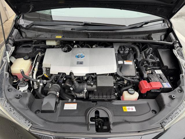 プリウス Ａツーリングセレクション　１年保証（走行距離無制限）　ハーフレザーシート　シートヒーター　トヨタセーフティーセンス　ヘッドアップディスプレイ　社外９インチナビ　デジタルインナーミラー（前後ドラレコ付き）　Ｂカメラ　ＥＴＣ（55枚目）