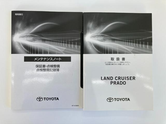 ランドクルーザープラド ＴＸ　Ｌパッケージ　マットブラックエディション　フルセグＴＣナビ＋バックモニター（34枚目）