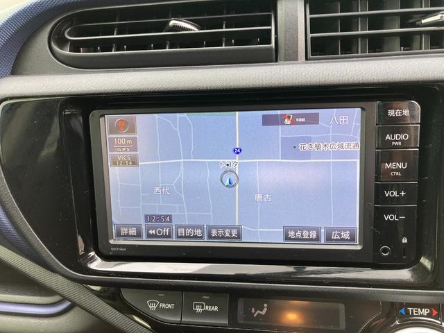 アクア S メモリナビ+バックモニター+ETC+スマートキー(27枚目)