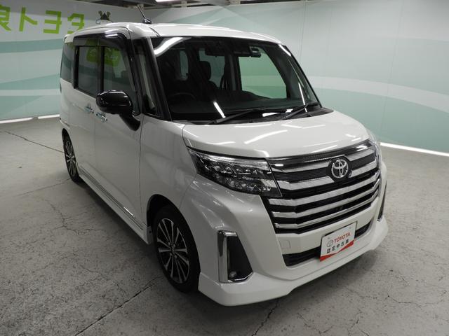 ルーミー カスタムG-T フルセグメモリナビ+パノラミックビューモニター+ETC+ドライブレコーダー前後+スマートアシスト+スマートキー+ワンオーナー(4枚目)