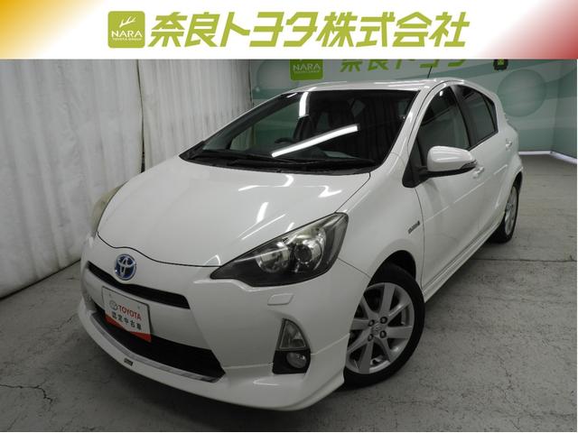 アクア Ｓ　フルセグメモリナビ＋バックモニター＋ＥＴＣ＋モデリスタフルエアロ＋純正アルミホイール＋スマートキー＋ワンオーナー（2枚目）