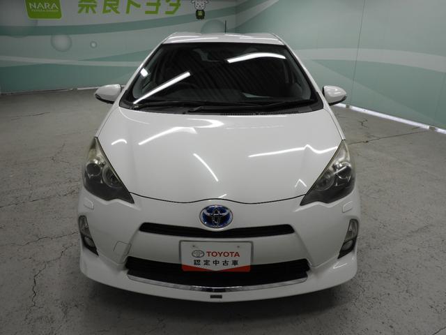 アクア Ｓ　フルセグメモリナビ＋バックモニター＋ＥＴＣ＋モデリスタフルエアロ＋純正アルミホイール＋スマートキー＋ワンオーナー（3枚目）