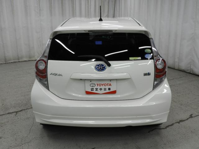 アクア Ｓ　フルセグメモリナビ＋バックモニター＋ＥＴＣ＋モデリスタフルエアロ＋純正アルミホイール＋スマートキー＋ワンオーナー（7枚目）