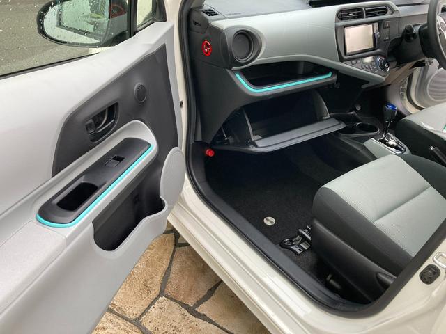 アクア Ｓ　フルセグメモリナビ＋バックモニター＋ＥＴＣ＋モデリスタフルエアロ＋純正アルミホイール＋スマートキー＋ワンオーナー（40枚目）