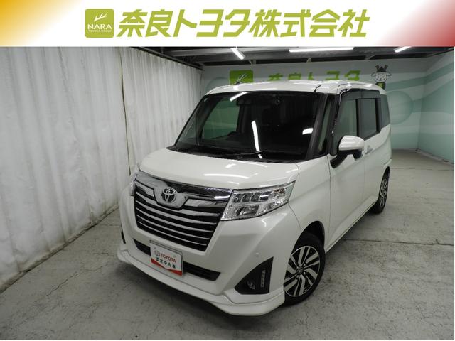 ルーミー カスタムG 9インチTCナビ+バックガイドモニター+ETC+ドライブレコーダー前後+純正アルミホイール+スマートキー+ワンオーナー(2枚目)