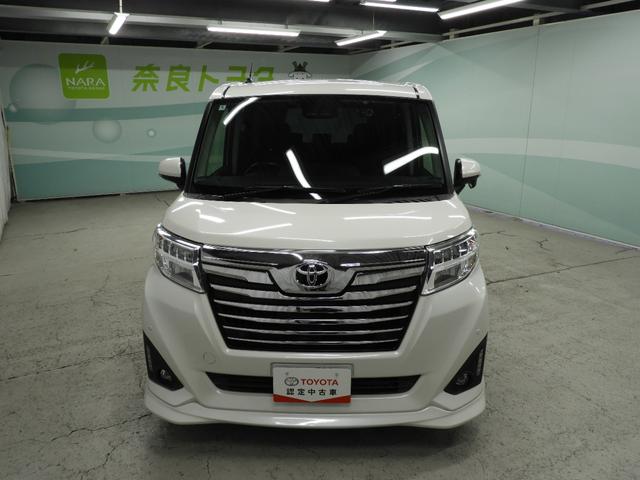 ルーミー カスタムG 9インチTCナビ+バックガイドモニター+ETC+ドライブレコーダー前後+純正アルミホイール+スマートキー+ワンオーナー(3枚目)