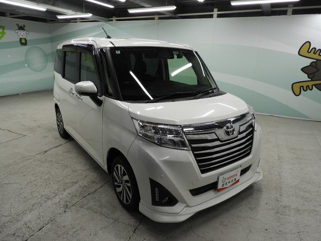 ルーミー カスタムG 9インチTCナビ+バックガイドモニター+ETC+ドライブレコーダー前後+純正アルミホイール+スマートキー+ワンオーナー(4枚目)