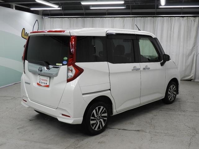 ルーミー カスタムG 9インチTCナビ+バックガイドモニター+ETC+ドライブレコーダー前後+純正アルミホイール+スマートキー+ワンオーナー(6枚目)