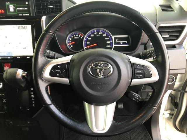 ルーミー カスタムG 9インチTCナビ+バックガイドモニター+ETC+ドライブレコーダー前後+純正アルミホイール+スマートキー+ワンオーナー(19枚目)