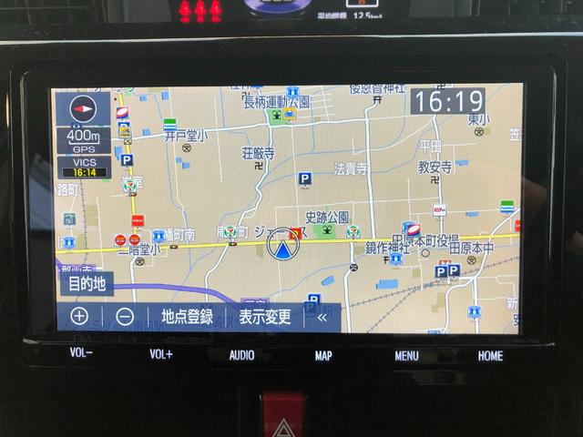 ルーミー カスタムG 9インチTCナビ+バックガイドモニター+ETC+ドライブレコーダー前後+純正アルミホイール+スマートキー+ワンオーナー(33枚目)