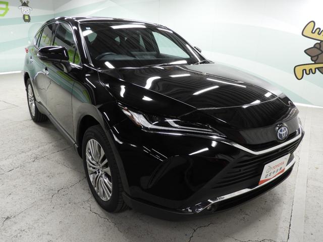 ハリアーハイブリッド Z レザーパッケージ TCナビ+パノラミックビューモニター+ETC+ドラレコ前後+BSM+シートヒーター+シートクーラー+スマートキー+ワンオーナー(4枚目)