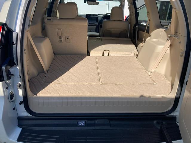 ランドクルーザープラド ＴＸ　Ｌパッケージ　９インチメモリナビ＋バックガイドモニター＋ＥＴＣ＋ドライブレコーダー＋サンルーフ＋本革シート＋シートヒーター＋スマートキー＋ワンオーナー（46枚目）