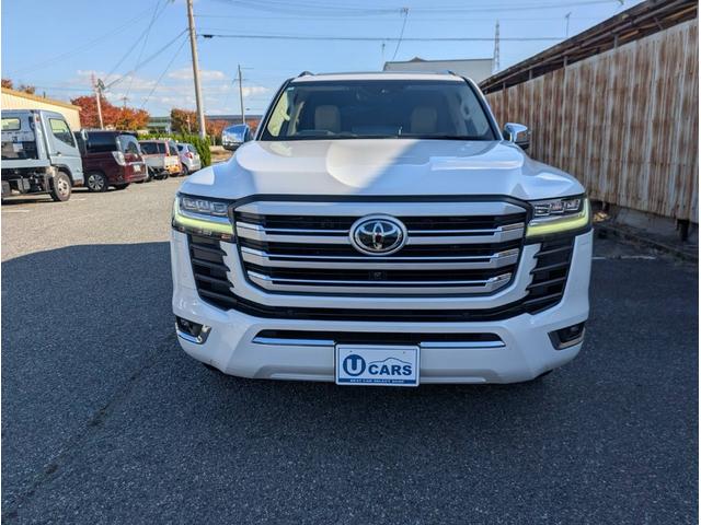 ランドクルーザー ＺＸ　純正ナビ　ヒッチメンバー　クールボックス　電動リアデフロック　サイドバイザー　リアモニター　サンルーフ（2枚目）