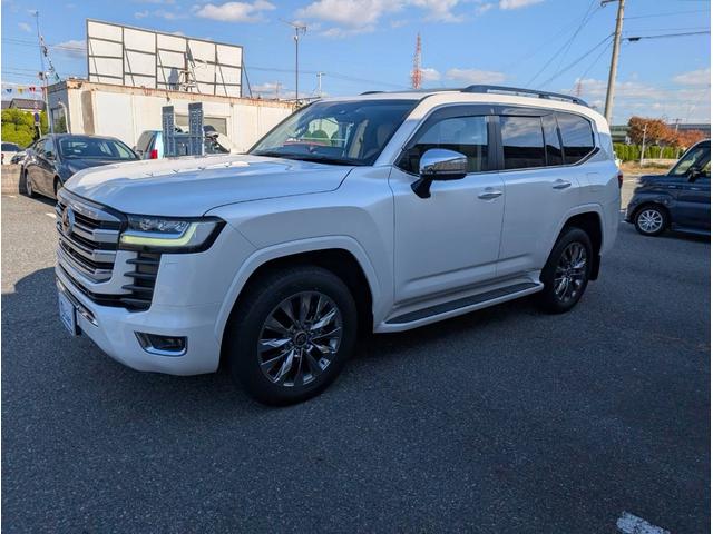 ランドクルーザー ＺＸ　純正ナビ　ヒッチメンバー　クールボックス　電動リアデフロック　サイドバイザー　リアモニター　サンルーフ（6枚目）