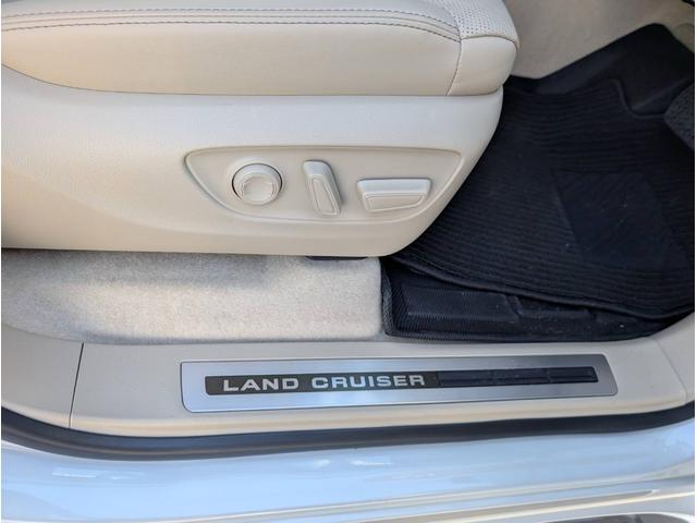 ランドクルーザー ＺＸ　純正ナビ　ヒッチメンバー　クールボックス　電動リアデフロック　サイドバイザー　リアモニター　サンルーフ（49枚目）