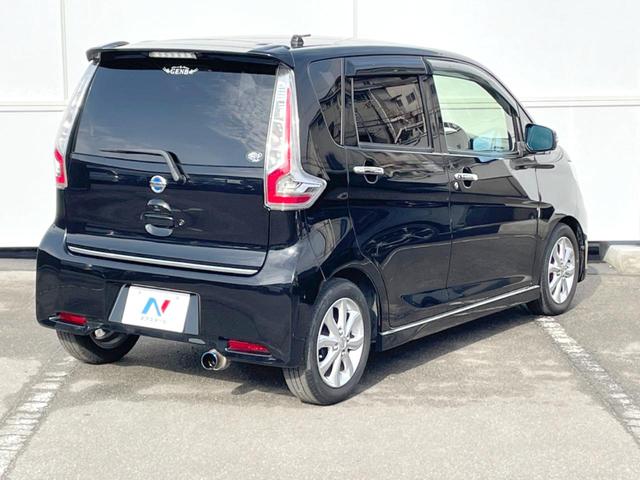 ハイウェイスター X 禁煙車 イクリプスナビ エマージェンシーブレーキ アラウンドビューモニター 柿本改マフラー ETC HIDヘッドライト 純正14インチアルミホイール オートマチックハイビーム(18枚目)