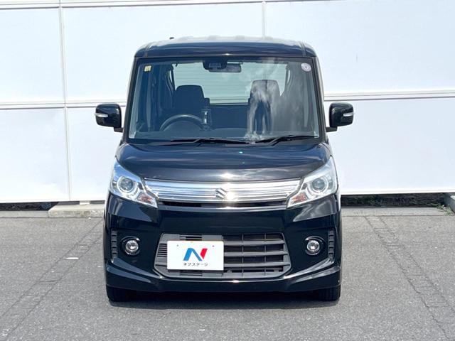 スペーシアカスタム ＸＳ　ＳＤナビ　衝突被害軽減システム　ＨＩＤヘッド　ＥＴＣ　オートライト　オートエアコン　純正１４インチアルミ　Ｂｌｕｅｔｏｏｔｈ　ＤＶＤ再生（14枚目）