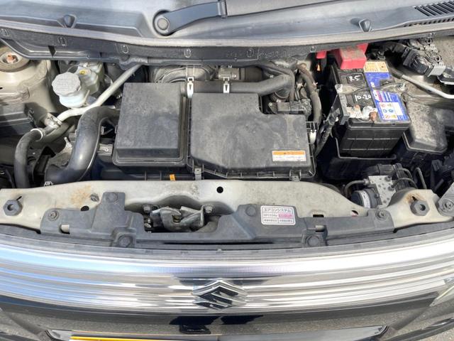 スペーシアカスタム ＸＳ　ＳＤナビ　衝突被害軽減システム　ＨＩＤヘッド　ＥＴＣ　オートライト　オートエアコン　純正１４インチアルミ　Ｂｌｕｅｔｏｏｔｈ　ＤＶＤ再生（18枚目）