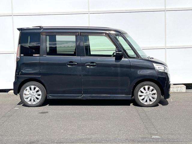 スペーシアカスタム ＸＳ　ＳＤナビ　衝突被害軽減システム　ＨＩＤヘッド　ＥＴＣ　オートライト　オートエアコン　純正１４インチアルミ　Ｂｌｕｅｔｏｏｔｈ　ＤＶＤ再生（44枚目）