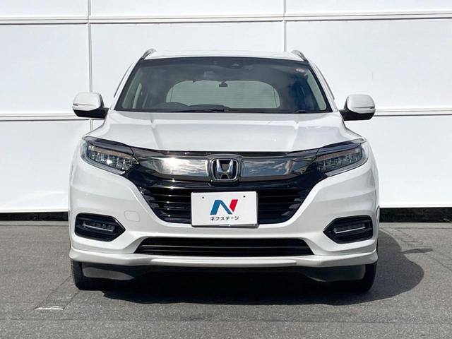 ヴェゼル ハイブリッドZ・ホンダセンシング 純正SDナビ バックカメラ 衝突被害軽減システム レーダークルーズ ハーフレザーシート ドラレコ スマートキー LEDヘッド ビルトインETC オートライト オートエアコン 純正17インチアルミ(14枚目)