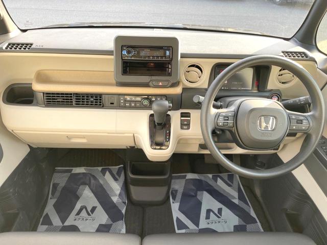 N-BOX ベースグレード 電動スライドドア 衝突被害軽減システム レーダークルーズ 禁煙車 コーナーセンサー スマートキー LEDヘッド 車線逸脱警報 オートライト オートエアコン CD(2枚目)