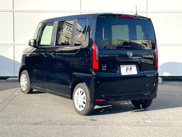 N-BOX ベースグレード 電動スライドドア 衝突被害軽減システム レーダークルーズ 禁煙車 コーナーセンサー スマートキー LEDヘッド 車線逸脱警報 オートライト オートエアコン CD(50枚目)