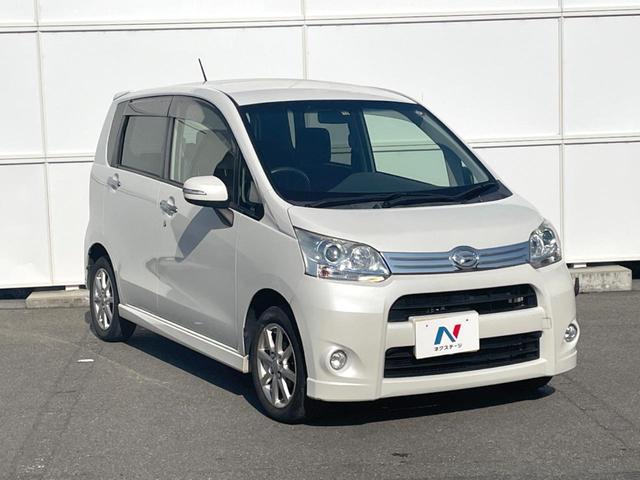 ムーヴ カスタム　Ｘリミテッド　バックカメラ　スマートキー　ＨＩＤヘッド　純正１４インチアルミ　オートエアコン　ＣＤ　地デジ（16枚目）