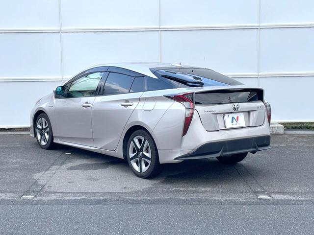 プリウス Sツーリングセレクション 純正SDナビ バックカメラ 100V電源 レザー調シート ドラレコ スマートキー LEDヘッド ビルトインETC クルコン 純正17インチアルミ オートハイビーム オートライト オートエアコン(43枚目)