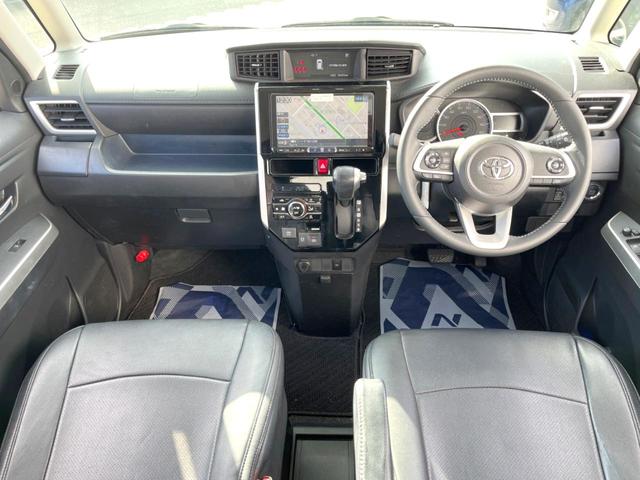 ルーミー カスタムＧ　両側電動ドア　ＳＤナビ　バックカメラ　衝突被害軽減システム　レーダークルーズ　ドラレコ　コーナーセンサー　スマートキー　ＬＥＤヘッド　ビルトインＥＴＣ　純正１４インチアルミ　オートライト（2枚目）