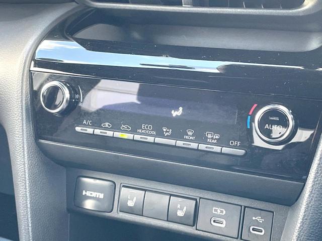 ヤリスクロス ハイブリッドZ 全周囲カメラ 衝突被害軽減システム レーダークルーズ ハーフレザーシート パワーシート ドラレコ コーナーセンサー スマートキー LEDヘッド ビルトインETC 純正18インチアルミ(45枚目)